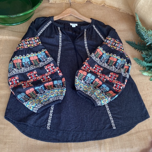 Sundance A Tale of Stories Top Women’s Size XL - Picture 8 of 16